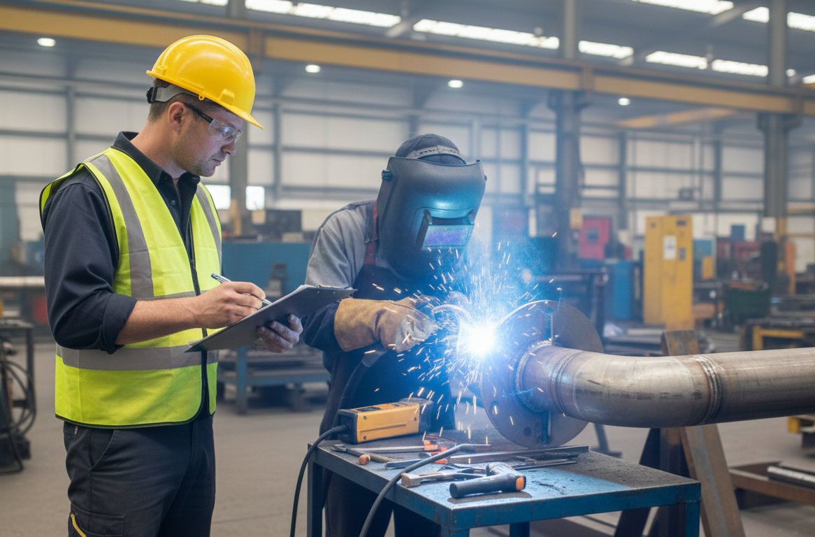 CONTROLE ET SUIVI DES TRAVAUX DE SOUDAGE