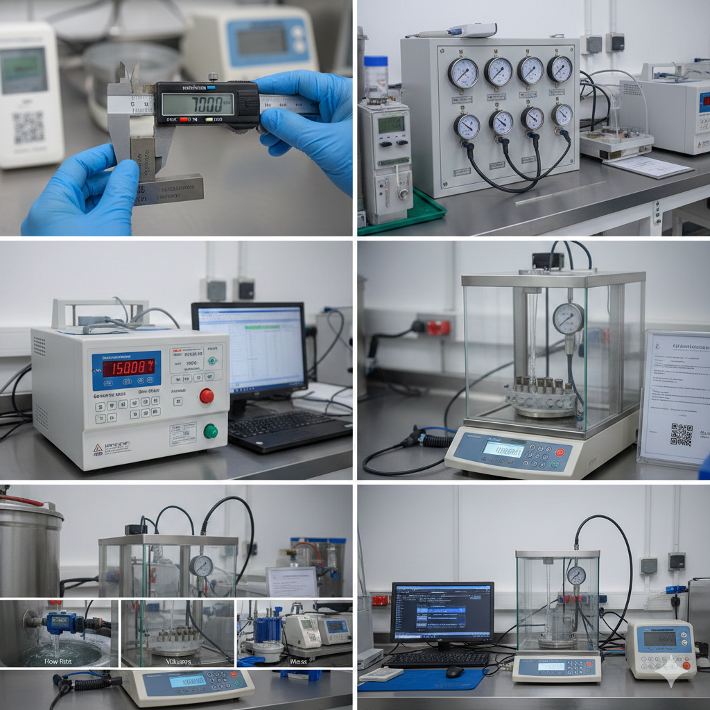 VERIFICATION ET ETALONNAGE DES EQUIPEMENTS ET INSTRUMENTS DE MESURE